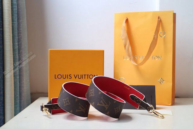 lv肩帶 J02330 MONOGRAM肩帶 lv老花配皮肩帶  lvqb1170